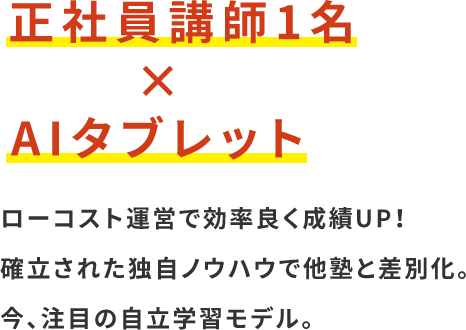 最新の教育ITでとことん学ぶ。自分のペースでしっかり学べ、生徒へ自身と将来の選択肢の拡がりを提供する。